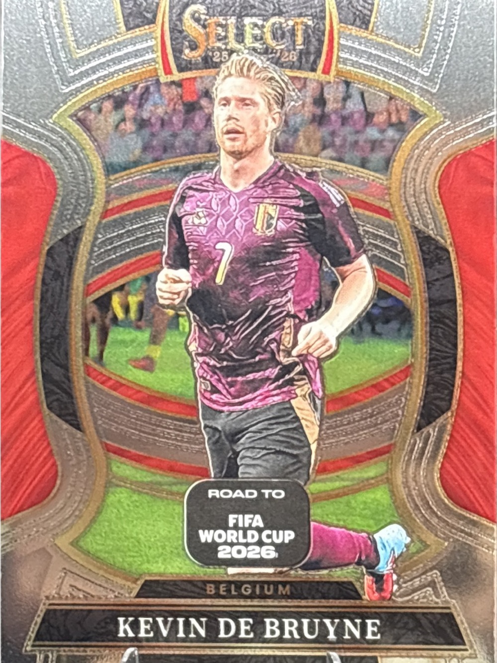 Panini Select Kevin De Bruyne Soccer Card